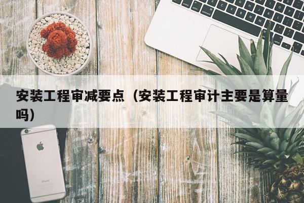安装工程审减要点（安装工程审计主要是算量吗）