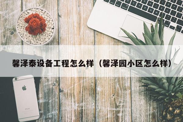馨泽泰设备工程怎么样（馨泽园小区怎么样）
