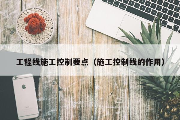 工程线施工控制要点（施工控制线的作用）