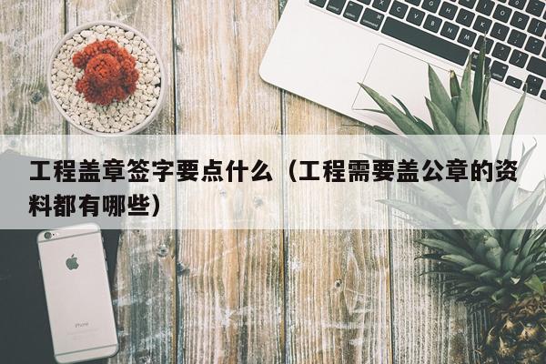 工程盖章签字要点什么(工程需要盖公章的资料都有哪些)