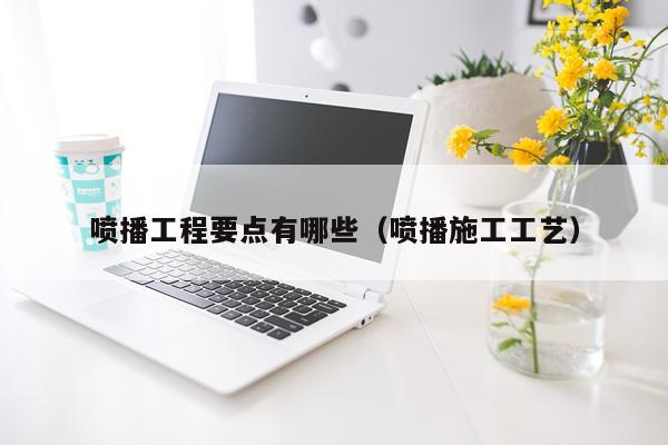 喷播工程要点有哪些（喷播施工工艺）