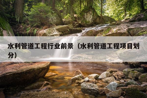水利管道工程行业前景（水利管道工程项目划分）