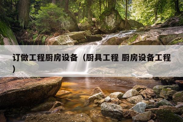 订做工程厨房设备（厨具工程 厨房设备工程）