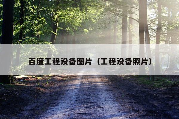 百度工程设备图片（工程设备照片）